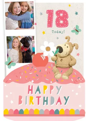 Boofle Photo Upload Birthday Card