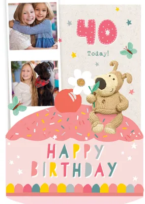 Boofle Photo Upload Birthday Card