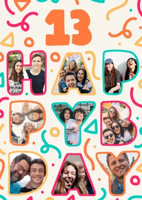 Photo Upload Birthday Card