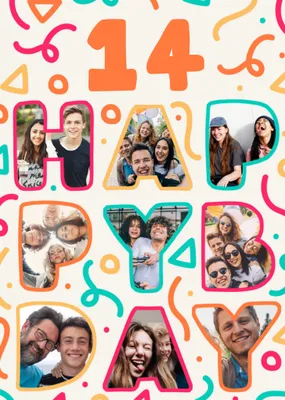 Photo Upload Birthday Card