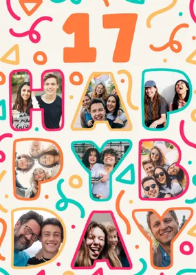 Photo Upload Birthday Card