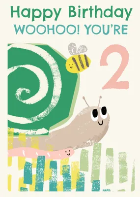 Woohoo! Happy Birthday Card