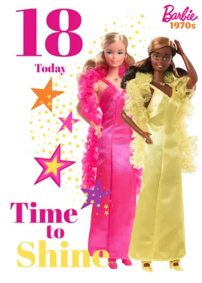 Barbie Time To Shine Birthday Card