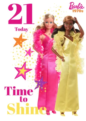 Barbie Time To Shine Birthday Card