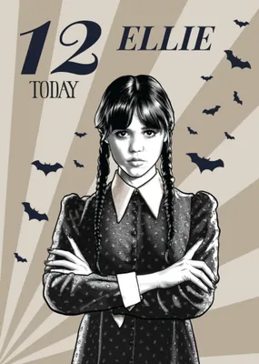 Wednesday 11 Today Birthday Card