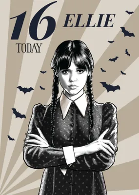 Wednesday 11 Today Birthday Card