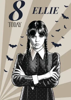 Wednesday 11 Today Birthday Card