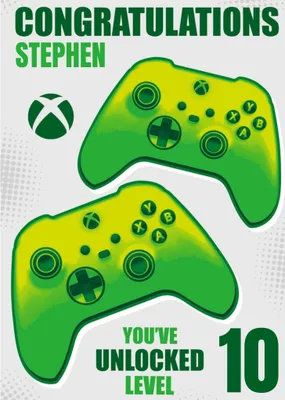 Xbox Birthday Card