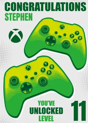 Xbox Birthday Card