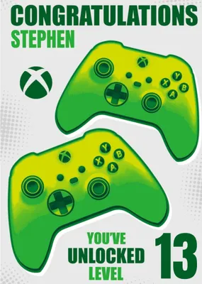 Xbox Birthday Card