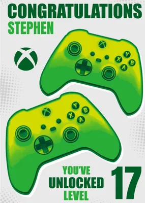 Xbox Birthday Card