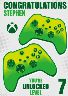 Xbox Birthday Card