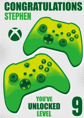 Xbox Birthday Card