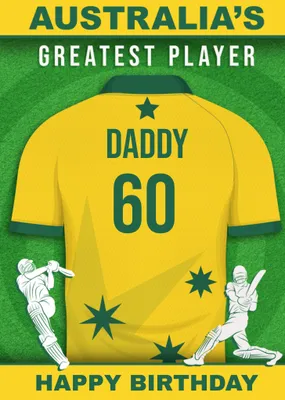 Cricket Legends Australia's Greatest Player Card