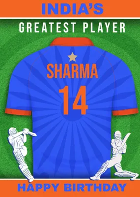 Cricket Legends India's Greatest Player Card