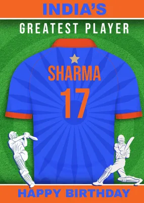 Cricket Legends India's Greatest Player Card