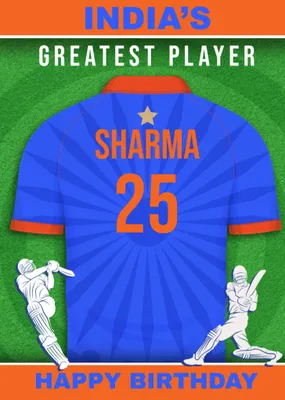 Cricket Legends India's Greatest Player Card