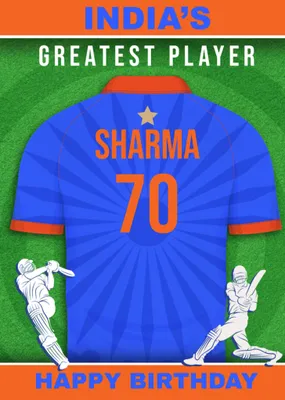 Cricket Legends India's Greatest Player Card