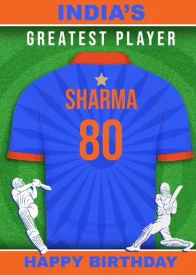 Cricket Legends India's Greatest Player Card