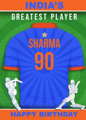 Cricket Legends India's Greatest Player Card