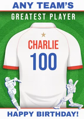 Cricket Legends Greatest Player Card