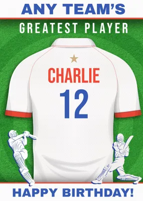 Cricket Legends Greatest Player Card