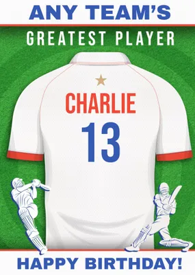 Cricket Legends Greatest Player Card