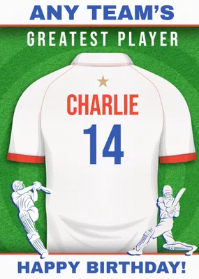 Cricket Legends Greatest Player Card