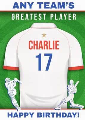 Cricket Legends Greatest Player Card