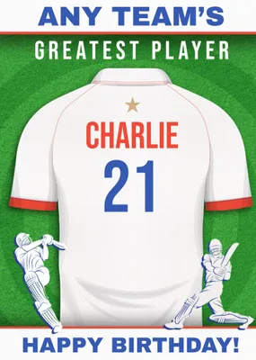 Cricket Legends Greatest Player Card