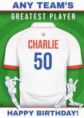 Cricket Legends Greatest Player Card