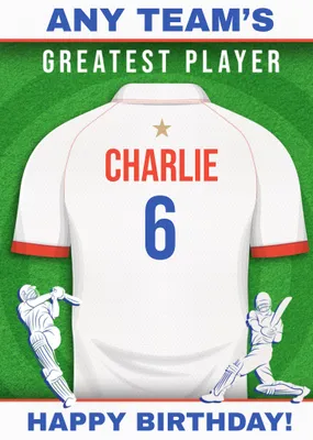 Cricket Legends Greatest Player Card