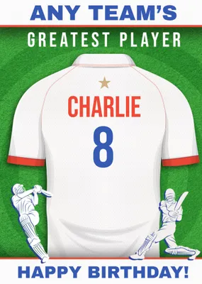 Cricket Legends Greatest Player Card