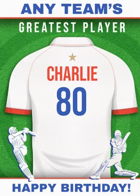 Cricket Legends Greatest Player Card