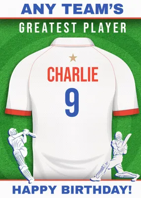 Cricket Legends Greatest Player Card