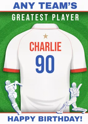 Cricket Legends Greatest Player Card