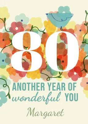 Another Year Of Wonderful You Birthday Card