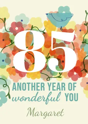 Another Year Of Wonderful You Birthday Card