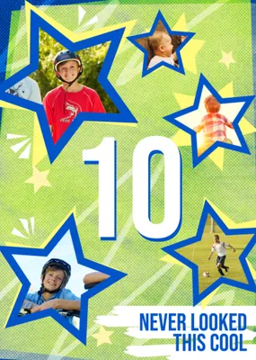 Never Looked This Cool Photo Upload Birthday Card