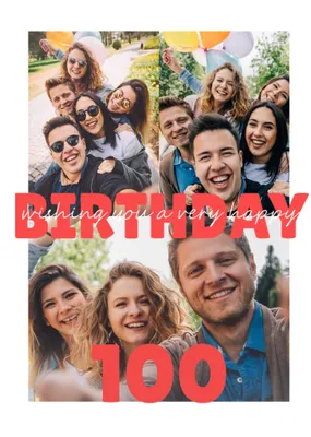 Modern Bold Photo Upload 18th Birthday Card