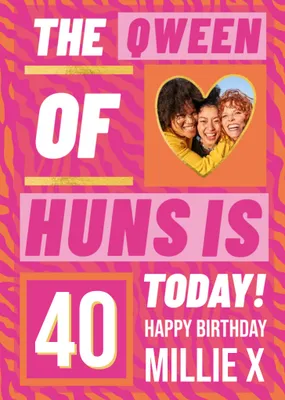 Hunsnet Qween Of Huns 30 Today Photo Upload Birthday Card