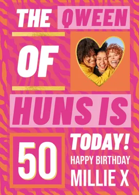Hunsnet Qween Of Huns 30 Today Photo Upload Birthday Card