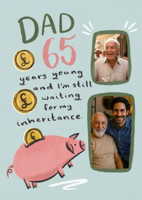 Dad Photo Upload Birthday Card