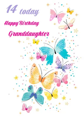 Colourful Butterflies Flutter By 13 Today Birthday Card From Paperlink