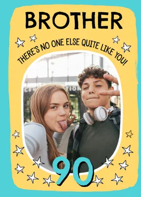 No One Else Quite Like You Photo Upload Birthday Card