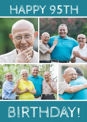 100th Birthday Photo Upload Card