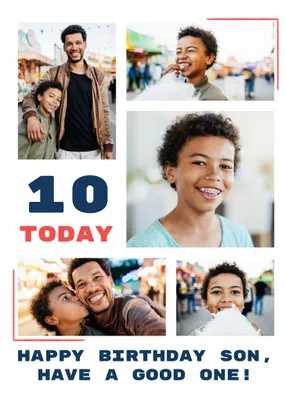 Photo Upload Birthday Card