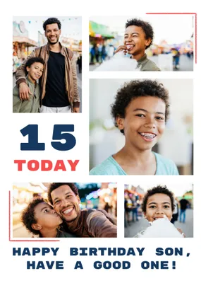 Photo Upload Birthday Card