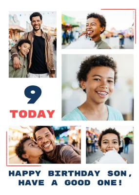 Photo Upload Birthday Card