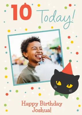Photo Upload Birthday Card